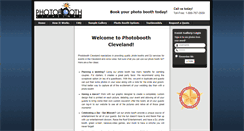 Desktop Screenshot of photoboothcleveland.com